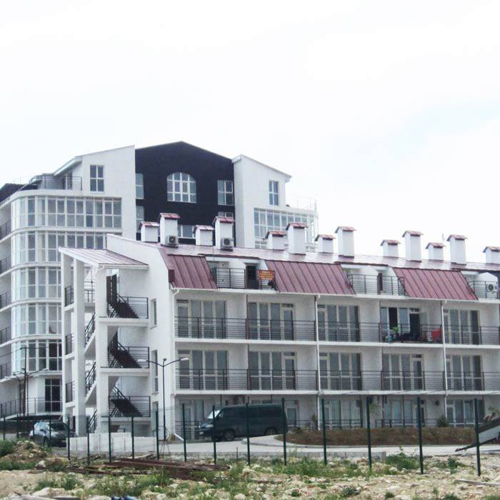 Хозяйственно-бытовой сток - 320 м3 в сутки, коттеджный поселок, Крым