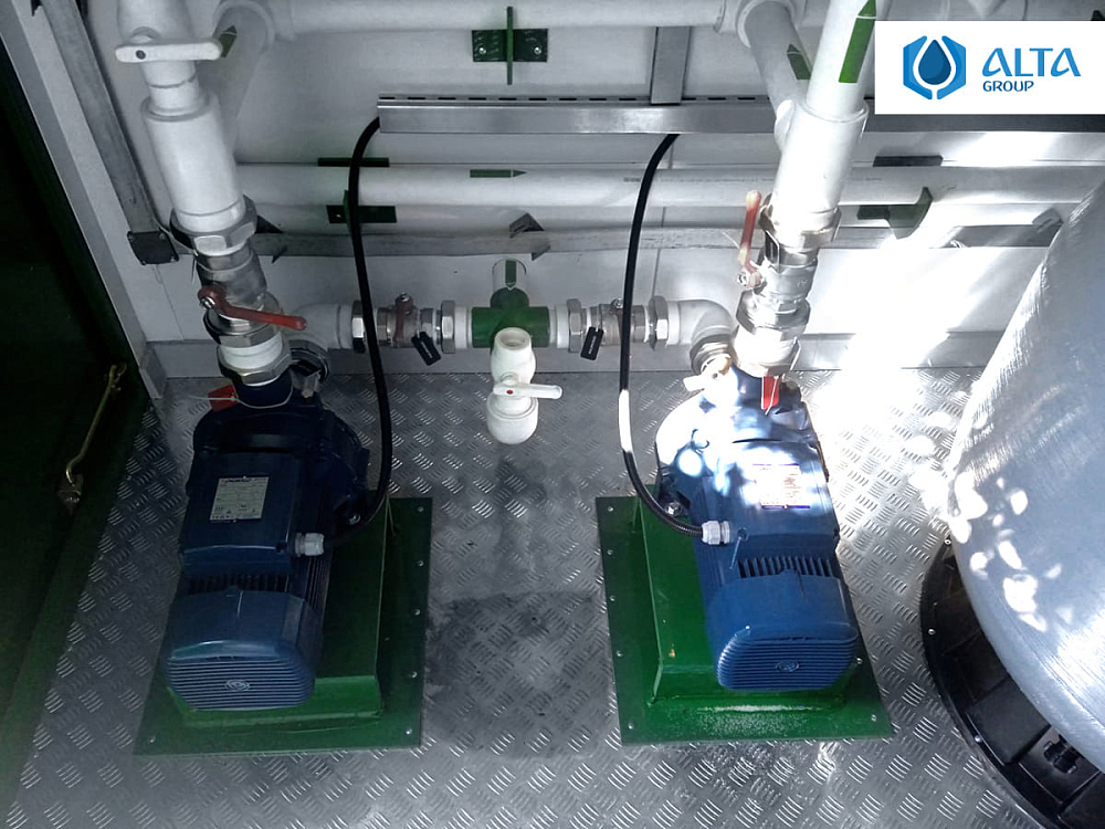 Доочистка и обеззараживание — до 720 м³ в сутки — Парк Горького, Москва