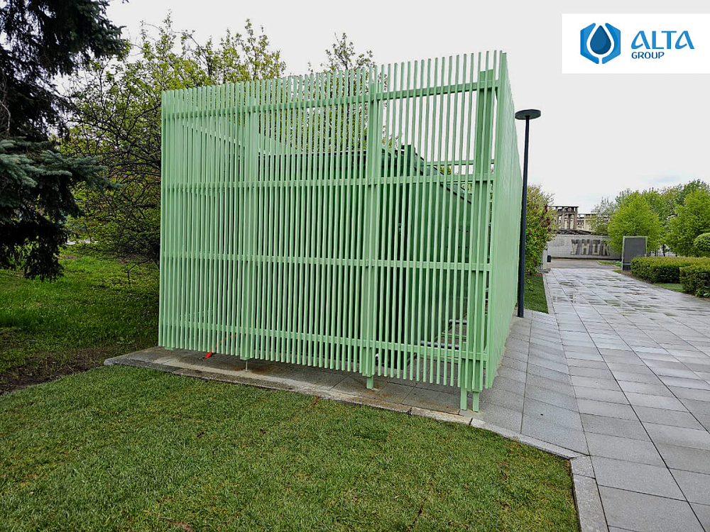 Доочистка и обеззараживание — до 720 м³ в сутки — Парк Горького, Москва