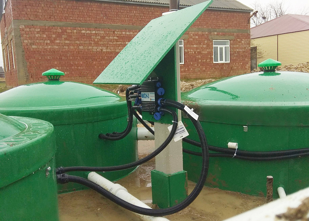 Хозяйственно-бытовой сток - 20 м3 в сутки, инфекционная больница, р. Дагестан, г. Избербаш